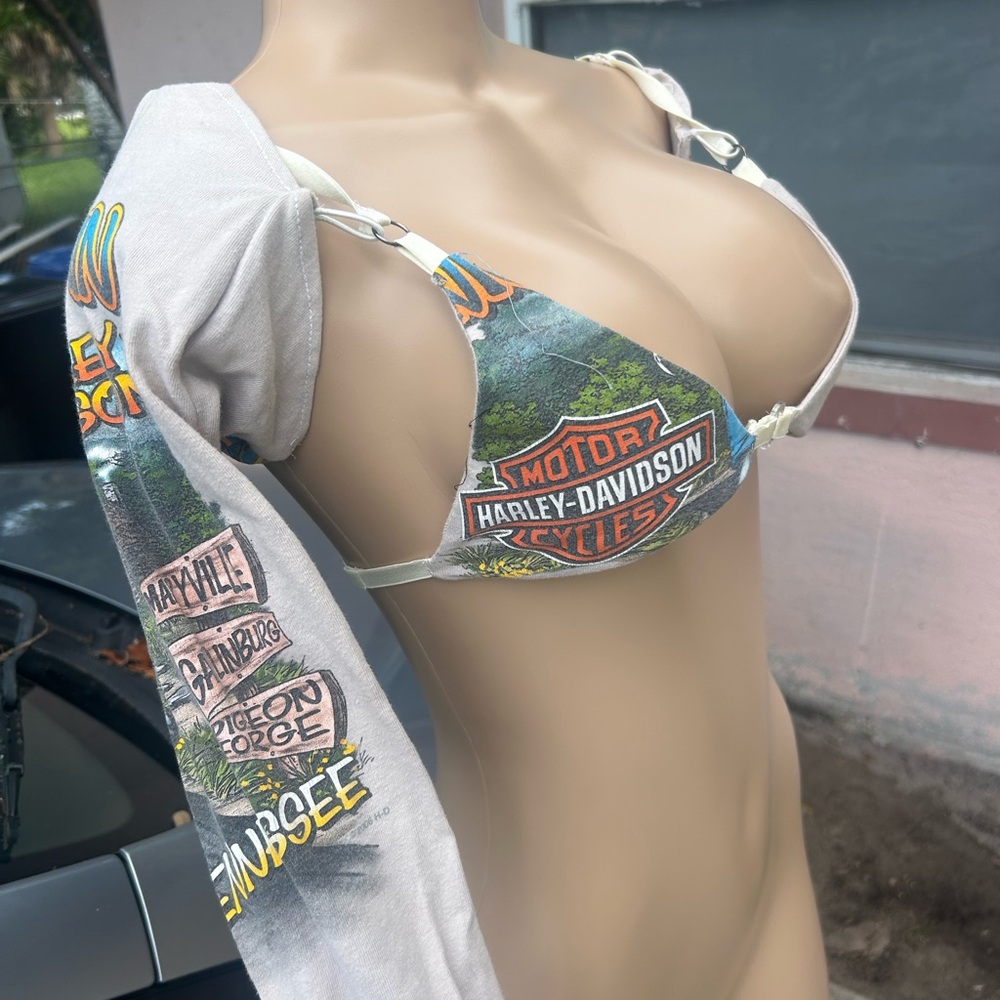 Custom reworked Harley Davison top